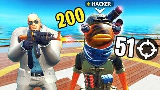 HE KILLED *OP* HACKER!! - Fortnite Funny and Daily Best Moments Ep. 1525