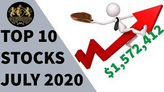 Top 10 Stocks July 2020