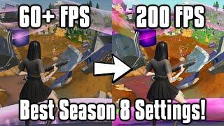 Fortnite Season 8 Settings Guide! - FPS Boost, Colorblind Modes, & More!