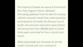 Top 10 Bizarre Smells From 18th Century England