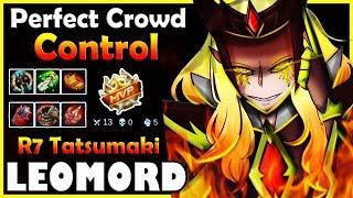 Perfect Crowd Control by R7 Tatsumaki | Top Global Leomord | Mobile Legends