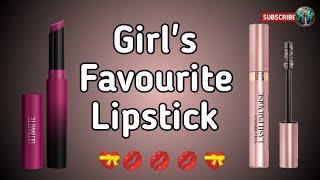 Top 10 Girl's Favourite Colour Lipstick's 