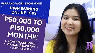 TOP 3 HIGH EARNING WORK FROM HOME JOBS