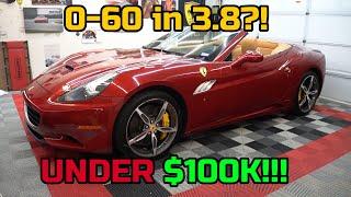 The Ferrari California is a STEAL UNDER $100K