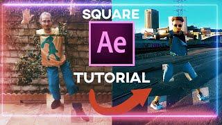 THE SQUARE DANCE EFFECT ! Adobe After Effects Tutorial