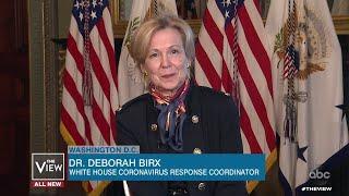 Dr. Deborah Birx Says WHO Late in Warning About Human-to-Human Transmission | The View