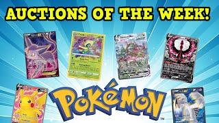 Top Pokémon Card Auctions Of The Week! Rayquaza VMAX $1,000+?