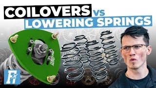 Should You Run Coilovers or Lowering Springs?