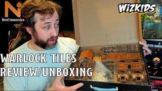 Wizkids Warlock Tiles Review/Unboxing | Nerd Immersion