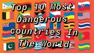 Top 10 Most Dangerous Countries In The World