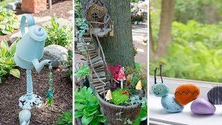 10 DIY Garden Art Ideas