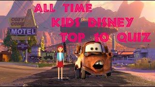 KIDS TOP 10 DISNEY QUIZ