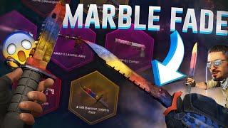 FACA MARBLE FADE COM 10%! CSGO Open Case