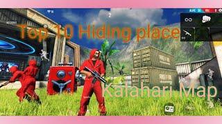 Top 10 hiding place in Kalahari 
