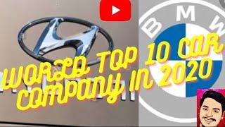 WORLD TOP 10 CAR COMPANY IN 2020