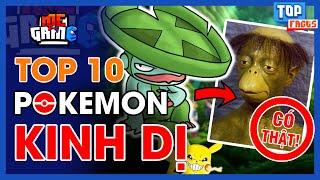 Top 10 Pokemon Kinh Dị Có Thật #1 - Truyền Thuyết Về Pokemon | meGAME