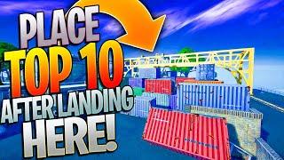 How To Do The "PLACE TOP 10 AFTER LANDING AT DIRTY DOCKS" Challenge Fast And Easy!