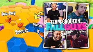 Quand la Team Croûton me ramène sur Fall Guys = Top 1 ??