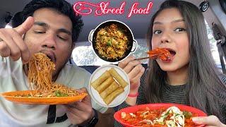 STREET FOOD VLOG | EATING JUNK FOOD | Our top favorite was....