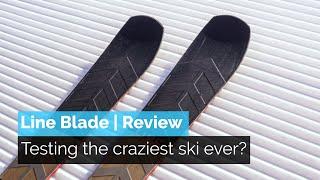 LINE BLADE REVIEW | TESTING THE CRAZIEST SKI EVER?