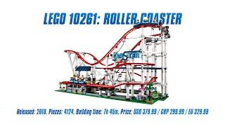 LEGO 10261: Roller Coaster: In-depth Review, Speed Build & Parts List [4K]