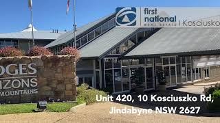 420/10 Kosciuszko Road, Jindabyne. NSW. 2627