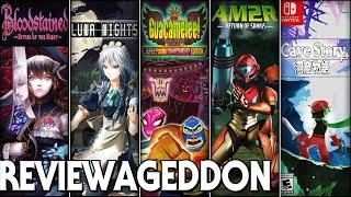 Metroidvania Mega Review pt. 2 - Bloodstained, Luna Nights, Guacamelee, AM2R and Cave Story