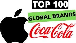 Richest Company Comparison | TOP 100 Global Brands - Apple, Google, Amazon, Microsoft, Coca Cola