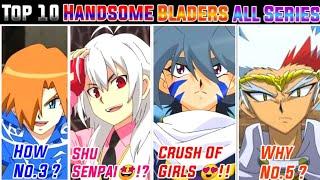 Top 10 Handsome Beybladers In Beyblade All Series | Beyblade Burst | Beyblade Metal | AFS | Hindi |