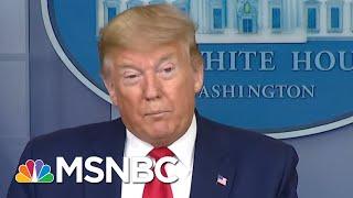 President Donald Trump Says Blue Cross Blue Shield Waiving COVID-19 Copays For Next 60 Days | MSNBC