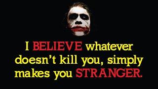 Most Powerful Joker Motivational Quotes for Students | Joker Motivational Quotes