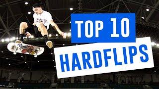 TOP 10 HARDFLIPS!