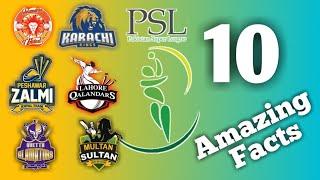 Top 10 Amazing Facts About PSL (Pakistan Super League)