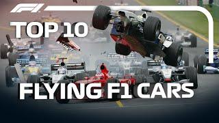 Top 10 Flying F1 Cars