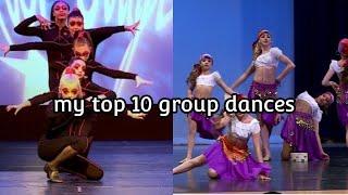 My Top 10 Group Dances!