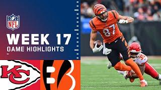 Chiefs vs. Bengals Week 17 Highlights | NFL 2021