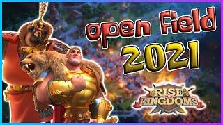 TOP 10 OPEN FIELD PAIRS OF 2021: Updated Rating [Rise of Kingdoms]