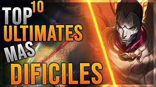 TOP 10 ULTIMATES mas DIFICILES de USAR | League of Legends