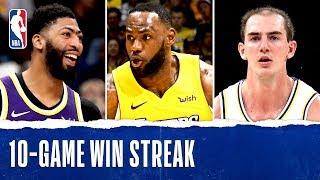 LakeShow Dazzles Through 10-Game Win Streak!