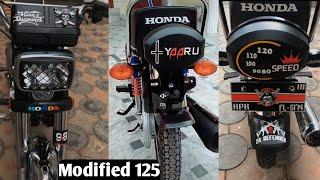 Top Popular CG 125 Modified Bike's In Pakistan Model 2020 | Part 12 | Change World