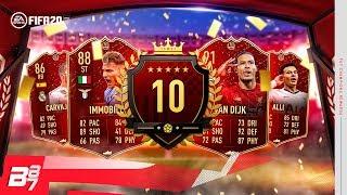 10TH IN THE WORLD! TOP 100 FUT CHAMPIONS REWARDS! | FIFA 20 ULTIMATE TEAM