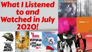 What I Listened to & Watched in July 2020! Tom Petty, Taylor Swift, Jay-Z, Kate Bush, Fleetwood Mac!