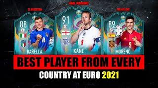 BEST PLAYER from EVERY COUNTRY at EURO 2021! 