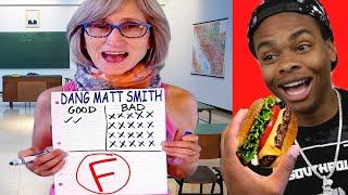 I TRICKED The Vegan Teacher Lunch Lady After She FAILS Me