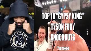 TOP 10 TYSON FURY KNOCKOUTS - REACTION!!!