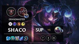 Shaco Support vs Braum - KR Grandmaster Patch 10.7