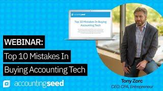 Top 10 Mistakes in Buying Accounting Tech