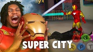 Becoming The New Iron Man! | Super City (Superhero Sim)