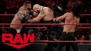 Big Show, Kevin Owens & Samoa Joe vs. Seth Rollins & The AOP: Raw, Jan. 6, 2020