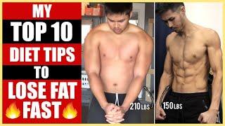 MY TOP 10 DIET TIPS + TRICKS TO LOSE WEIGHT FAST & EASY